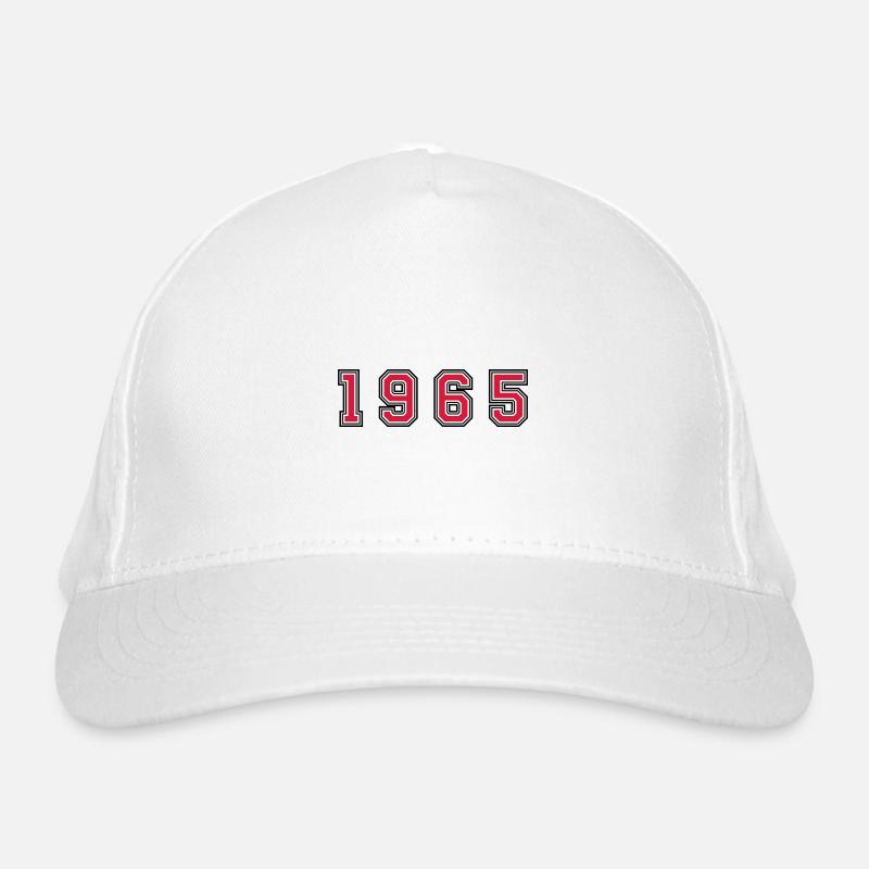 Numéro de l’année 1965 Casquette classique bio