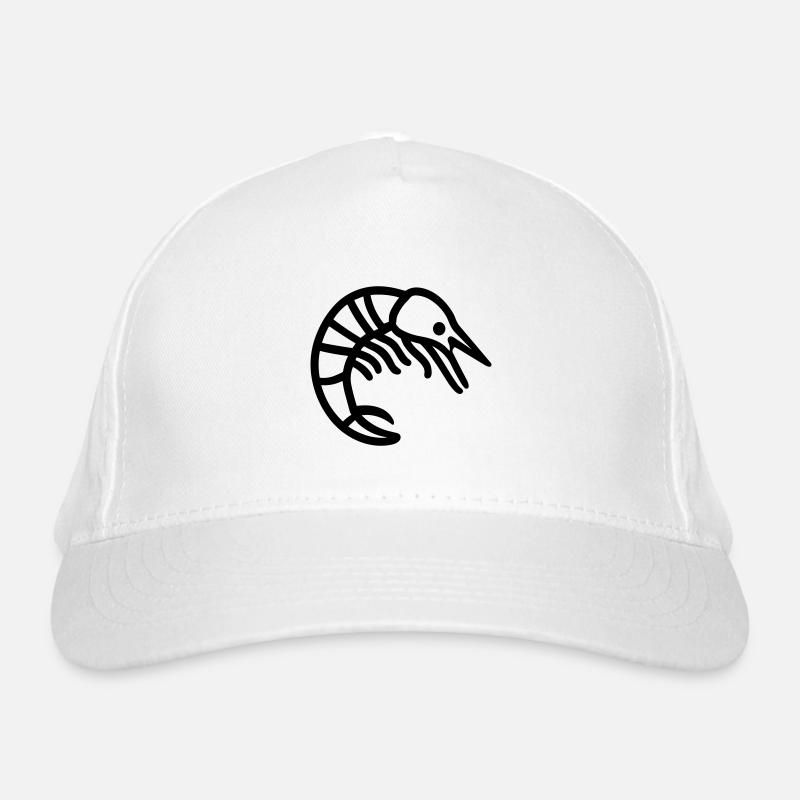 Garnele Bio-Baseballkappe