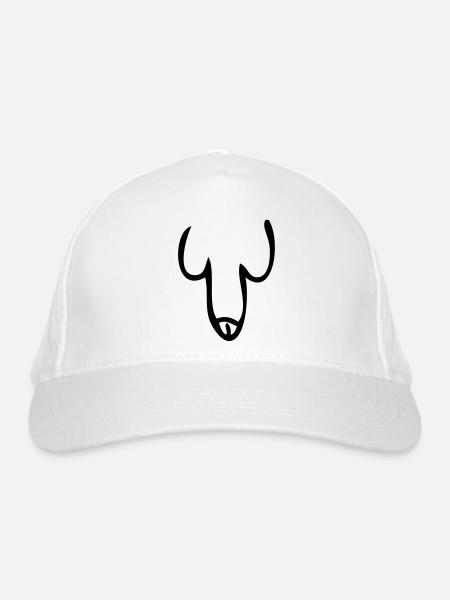 pene - Casquette classique bio - blanc - Devant
