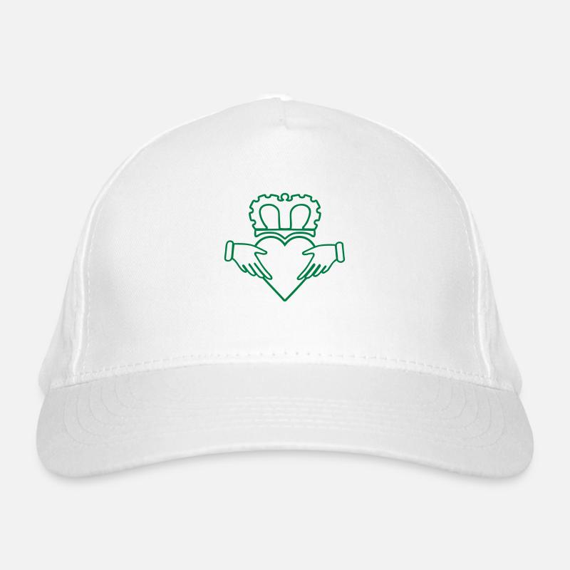 Claddagh Verlobungsring Liebe Freundschaft Bio-Baseballkappe