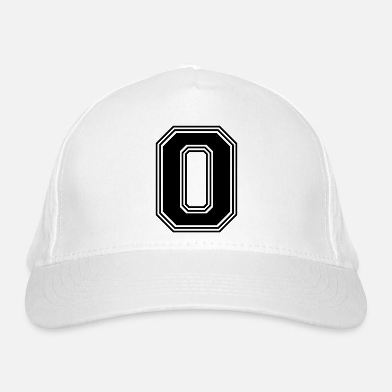 O_Buchstabe_O_(w31) Bio-Baseballkappe