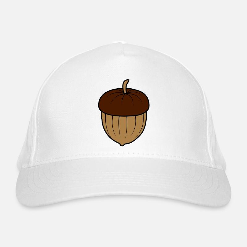 Acorn Nut Design Organic Baseball Cap