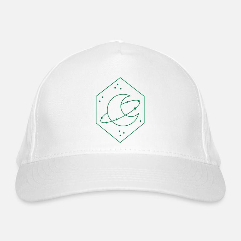 Diamantsichel mit Umlaufbahn Bio-Baseballkappe