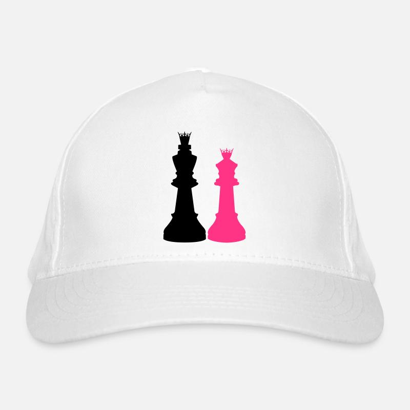 Couple King Queen Casquette classique bio