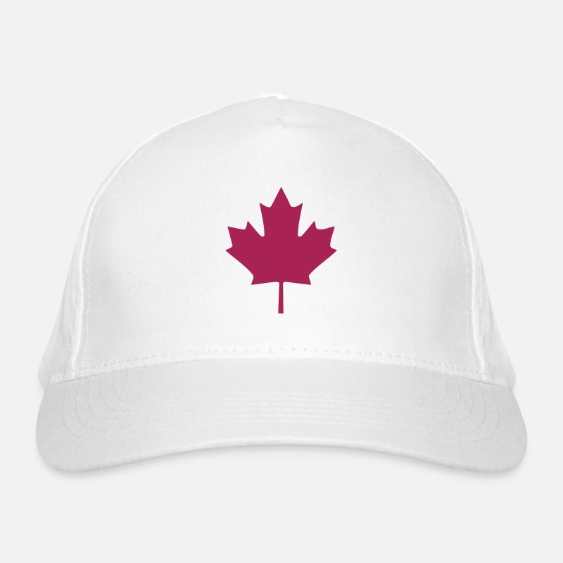 Canada - maple leaf Organic Baseball Cap