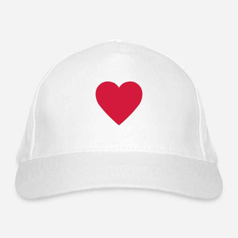 liebe Bio-Baseballkappe