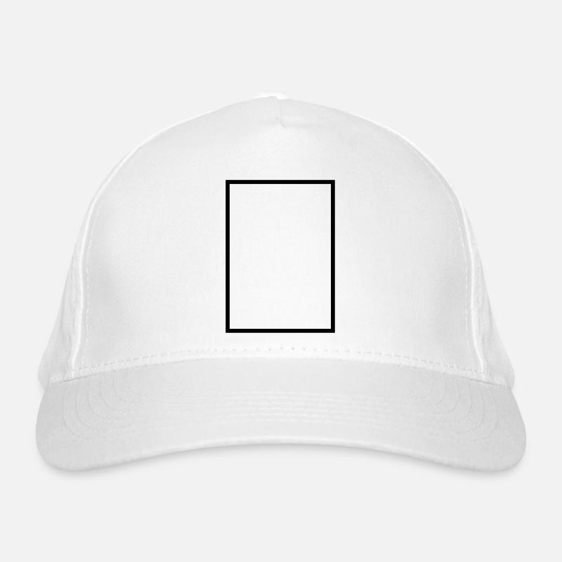 Mathématiques - icône rectangle Casquette classique bio