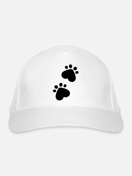 Pattes - Casquette classique bio - blanc - Devant