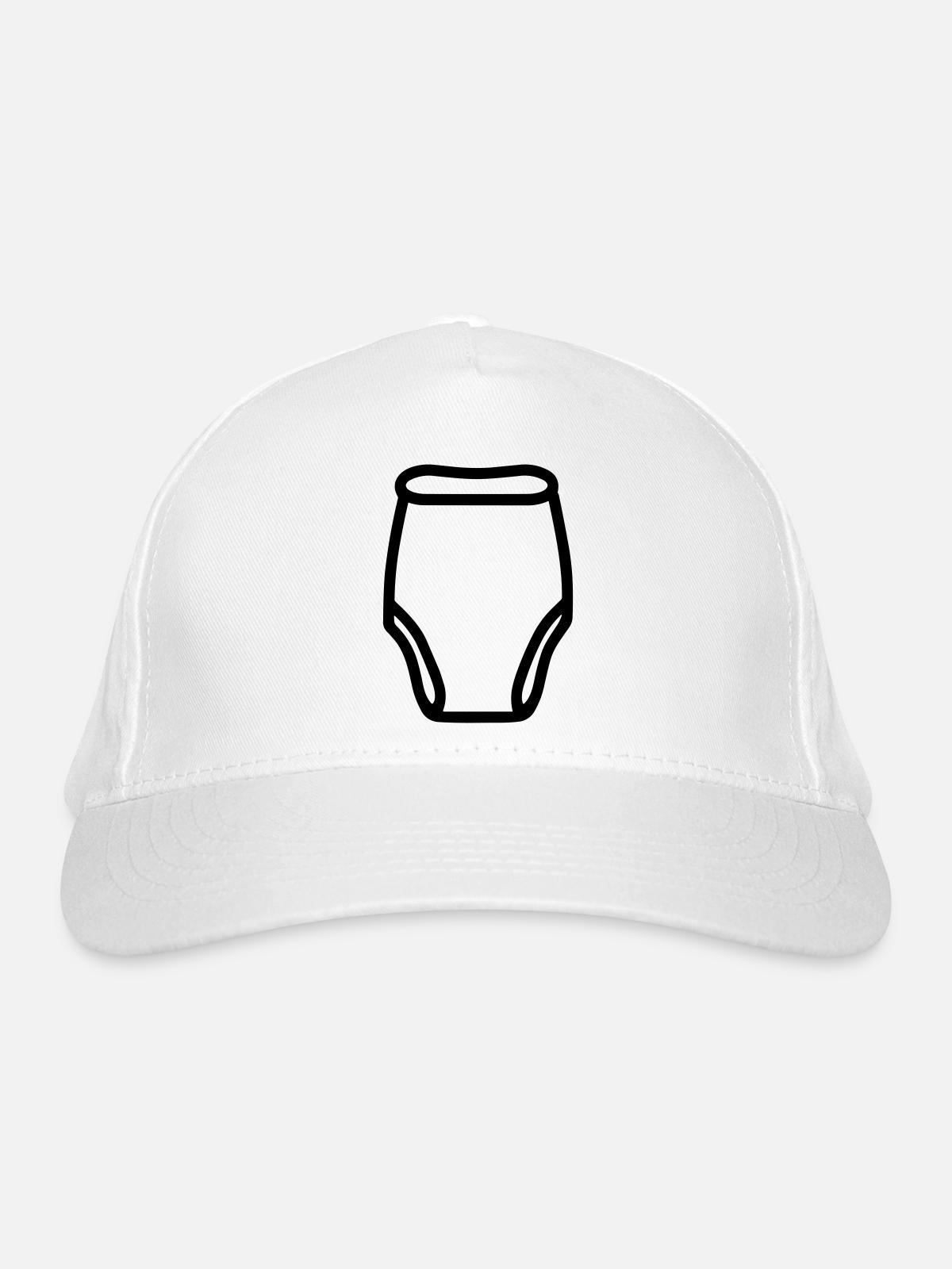 Couche - Casquette classique bio - blanc - Devant