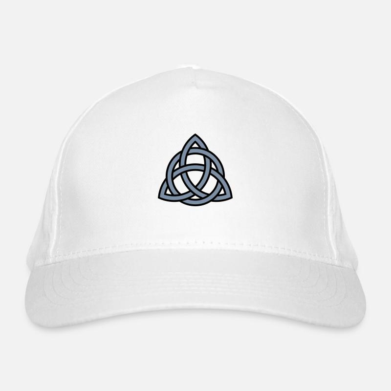 celtic trinity knot Bio-Baseballkappe