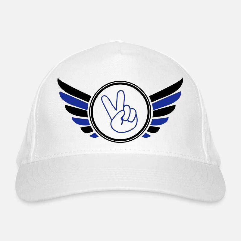 wappen_peace_02 Casquette classique bio
