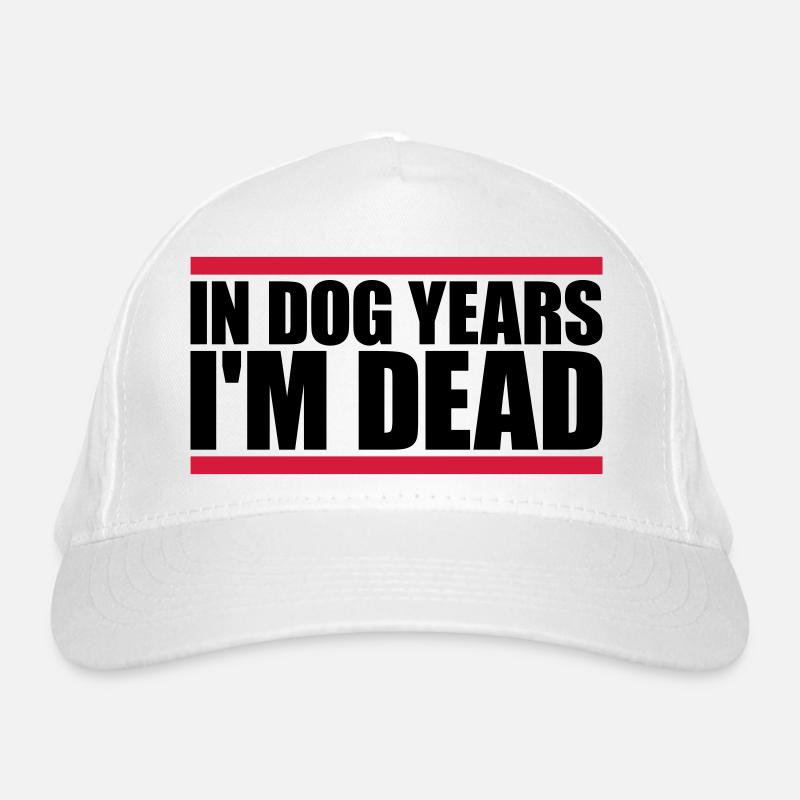 in dog years Dead Organic Baseball Cap