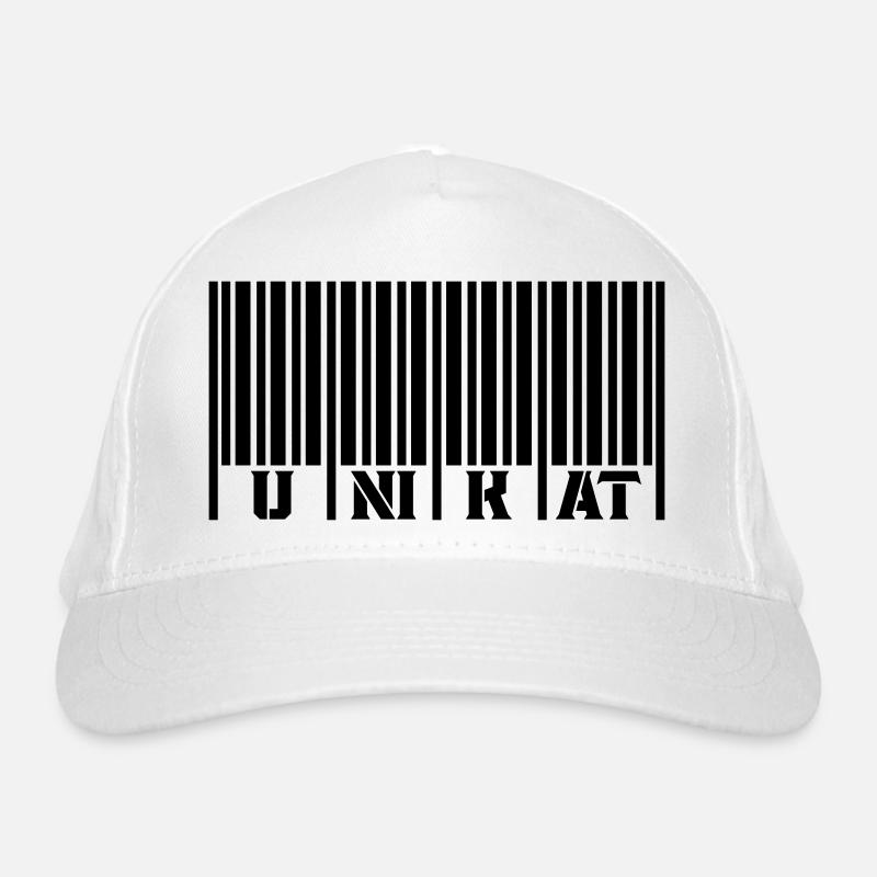 barcode unikat Bio-Baseballkappe