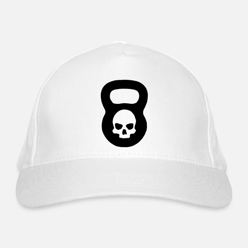 Kettlebell Ghost Black Bio-Baseballkappe