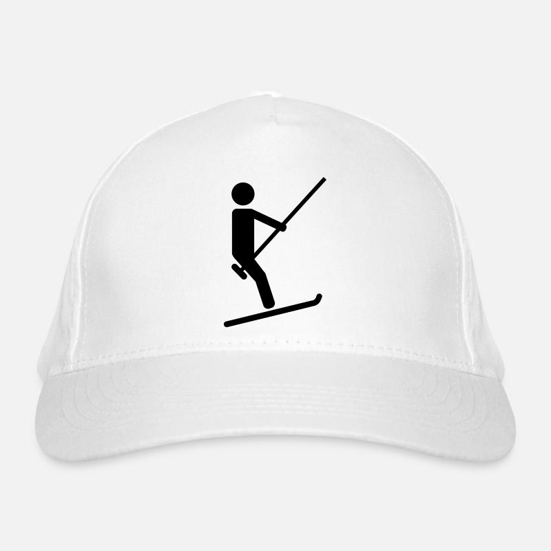 Ski lift Organic Baseball Cap