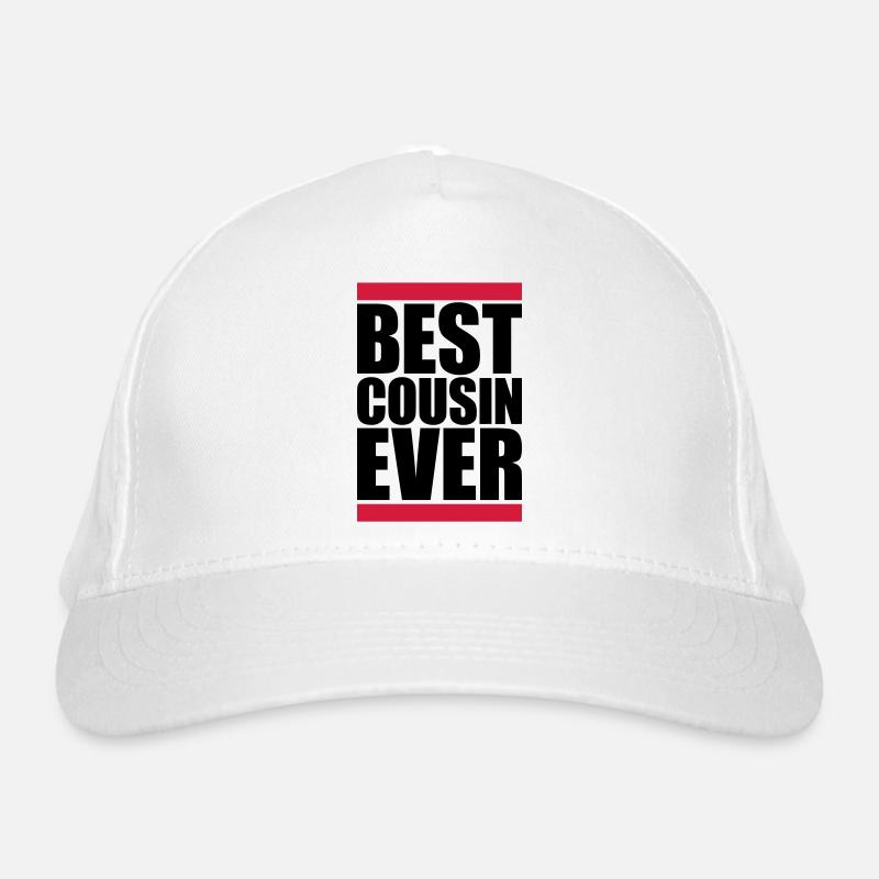 Citation du meilleur cousin de tous les temps Casquette classique bio
