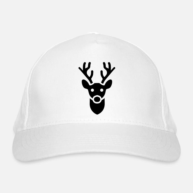 Rentier Bio-Baseballkappe