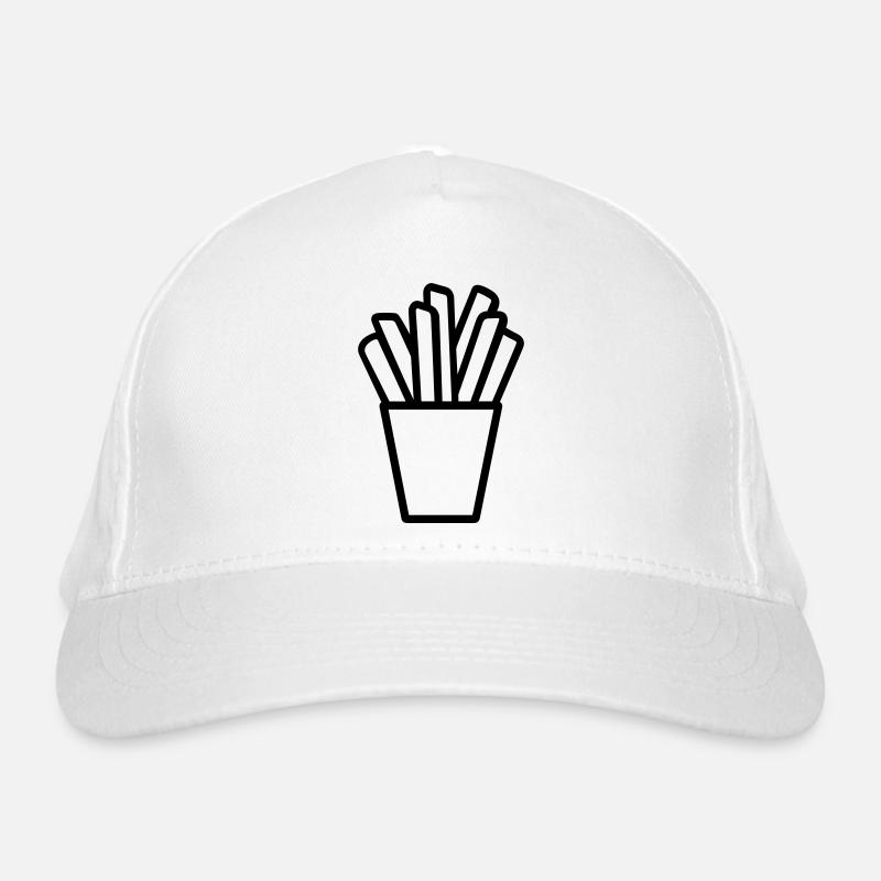 Pommes frites Bio-Baseballkappe