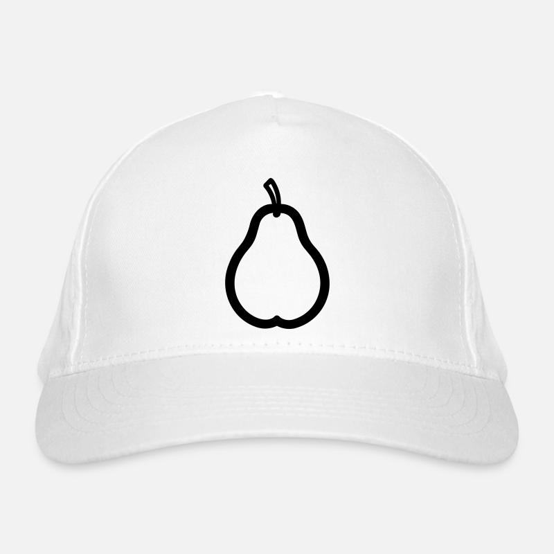 Birne Bio-Baseballkappe