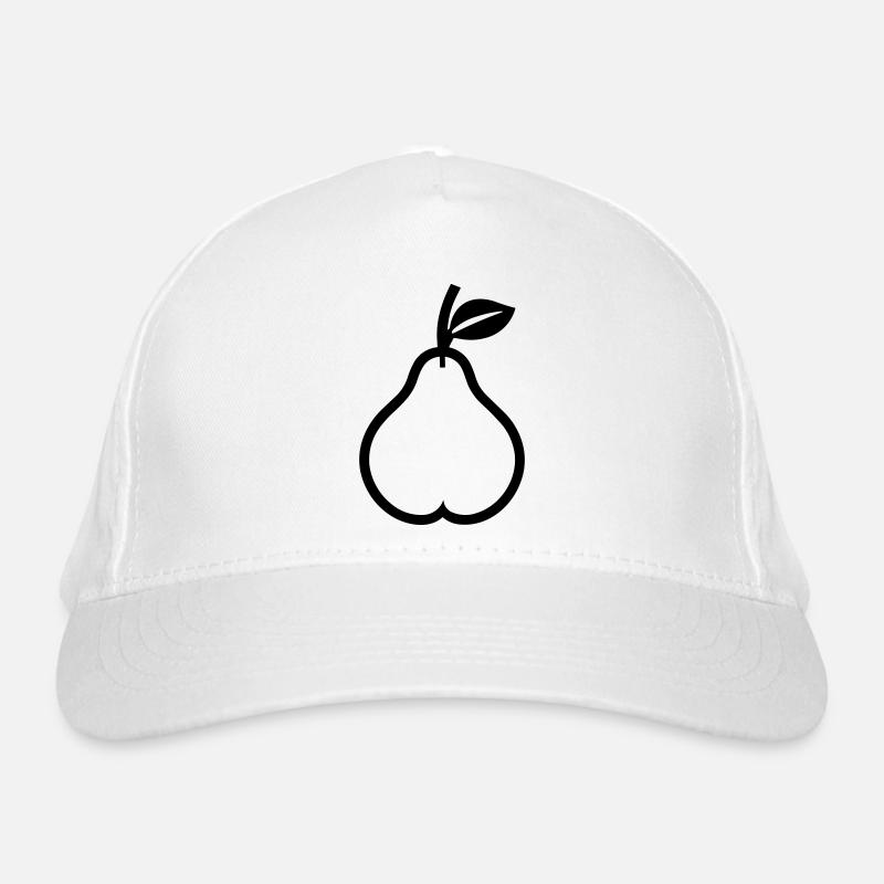 Birne Bio-Baseballkappe