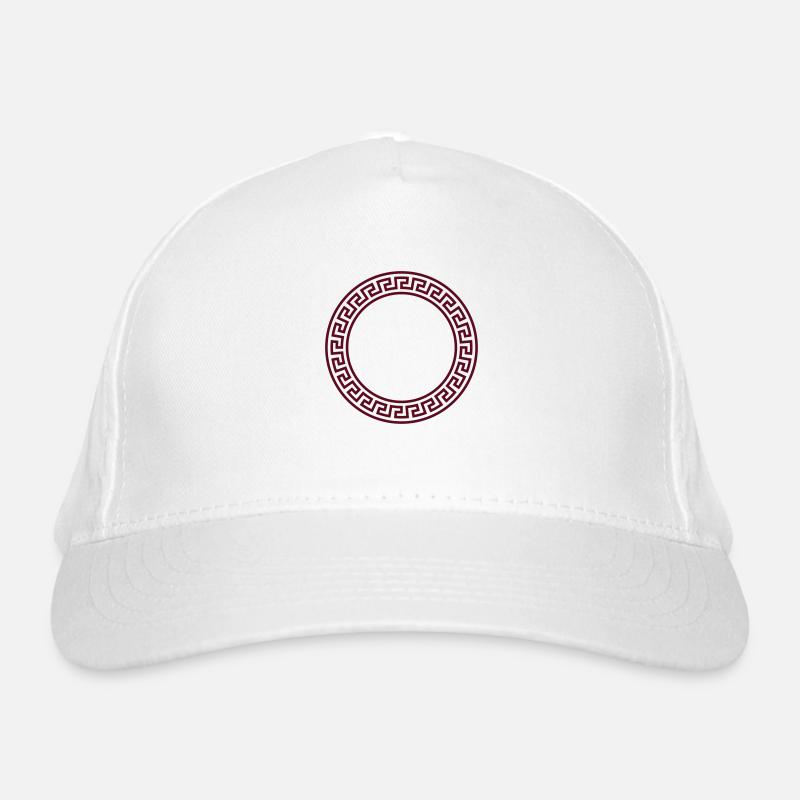 cercle de méandre / cercle Méandre (A, 1c) Casquette classique bio