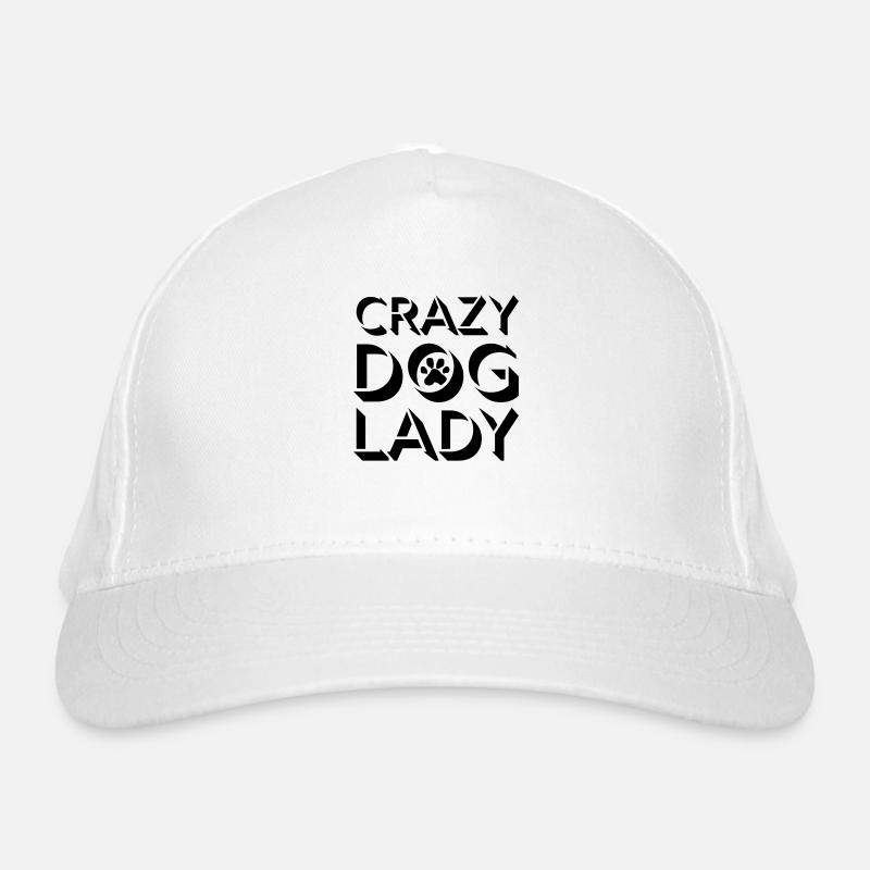 Citation de Crazy Dog Lady Casquette classique bio