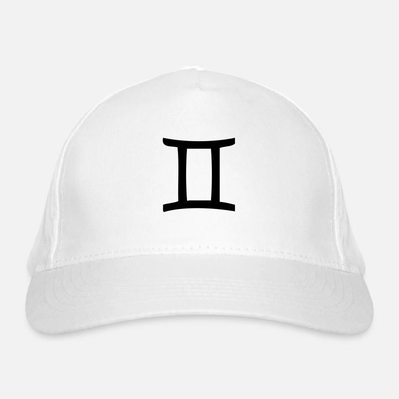 Sternzeichen Zwillinge Bio-Baseballkappe