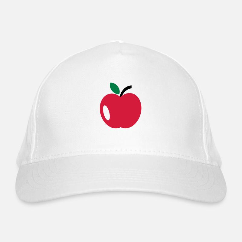 Apfel Bio-Baseballkappe