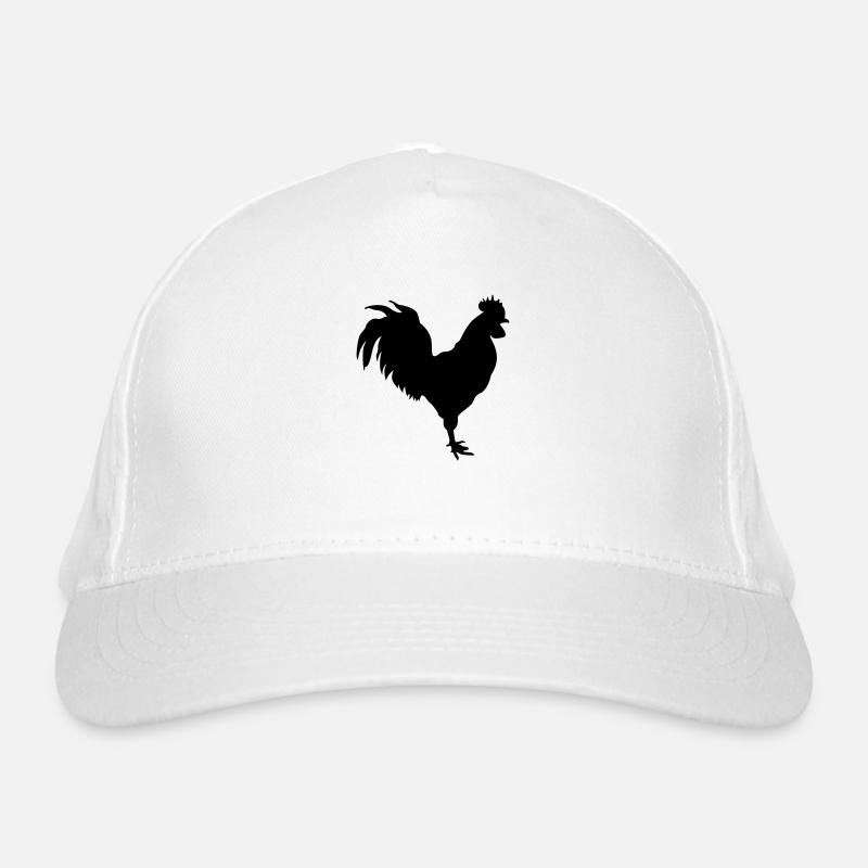 rooster Organic Baseball Cap