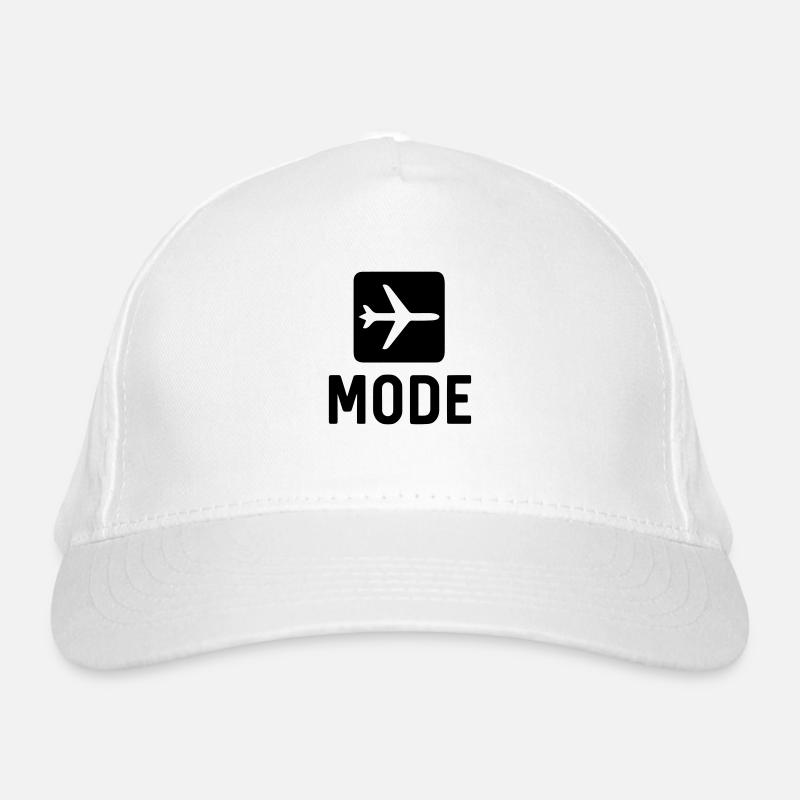 flight mode Organic Baseball Cap