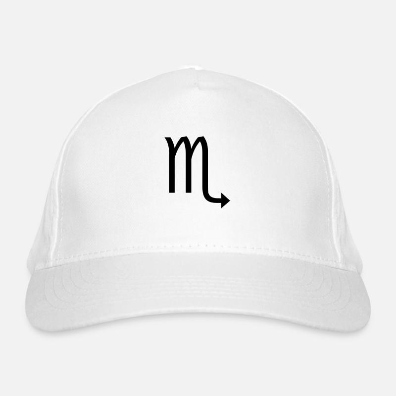 scorpio / scorpio - Organic Baseball Cap - white