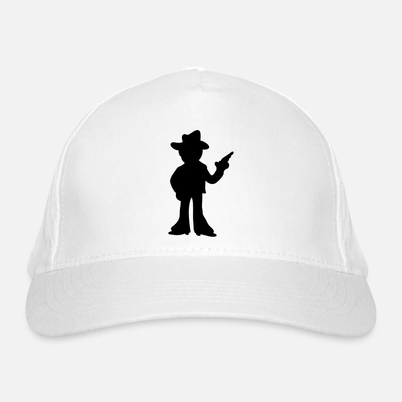Cowboy - Sheriff - Shadow Organic Baseball Cap