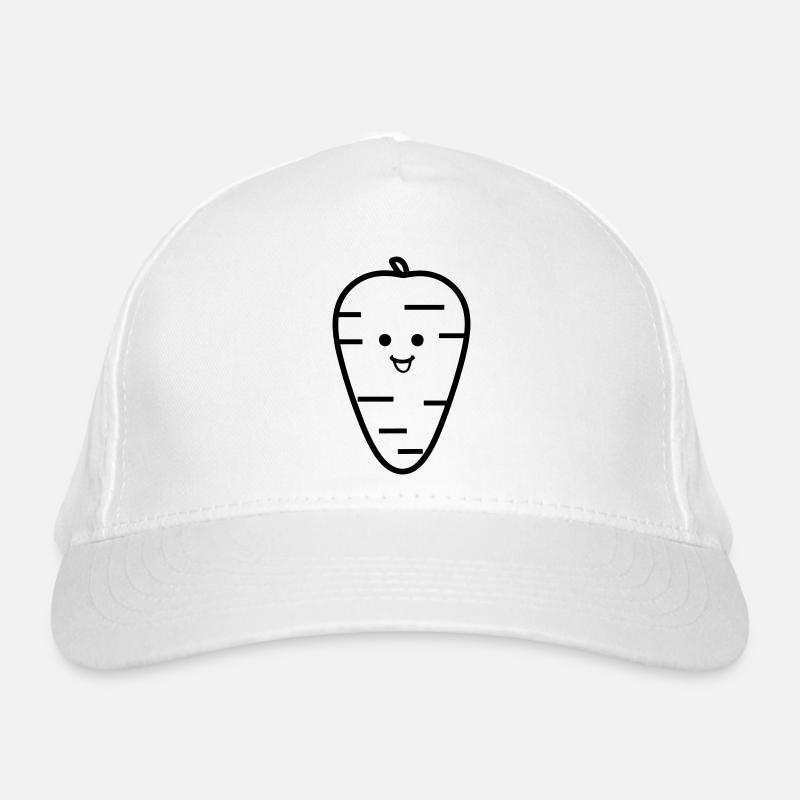 Karotte Bio-Baseballkappe