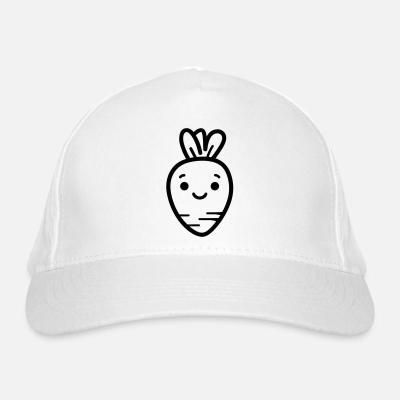 Karotte Bio-Baseballkappe