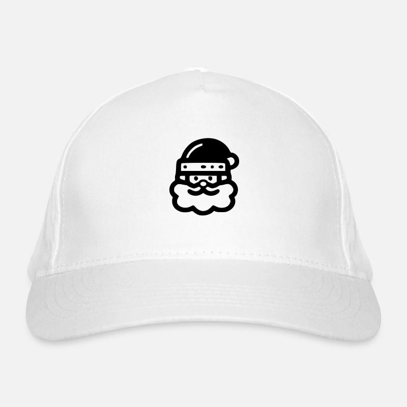 Icône du Père Noël Casquette classique bio