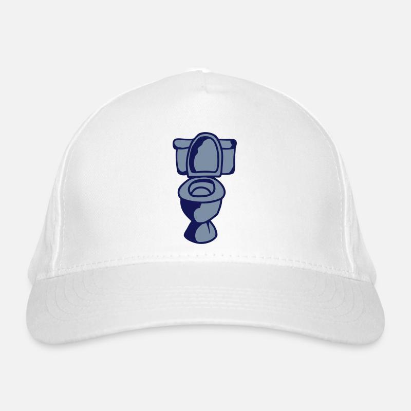 chiotte toilette wc 25 Casquette classique bio