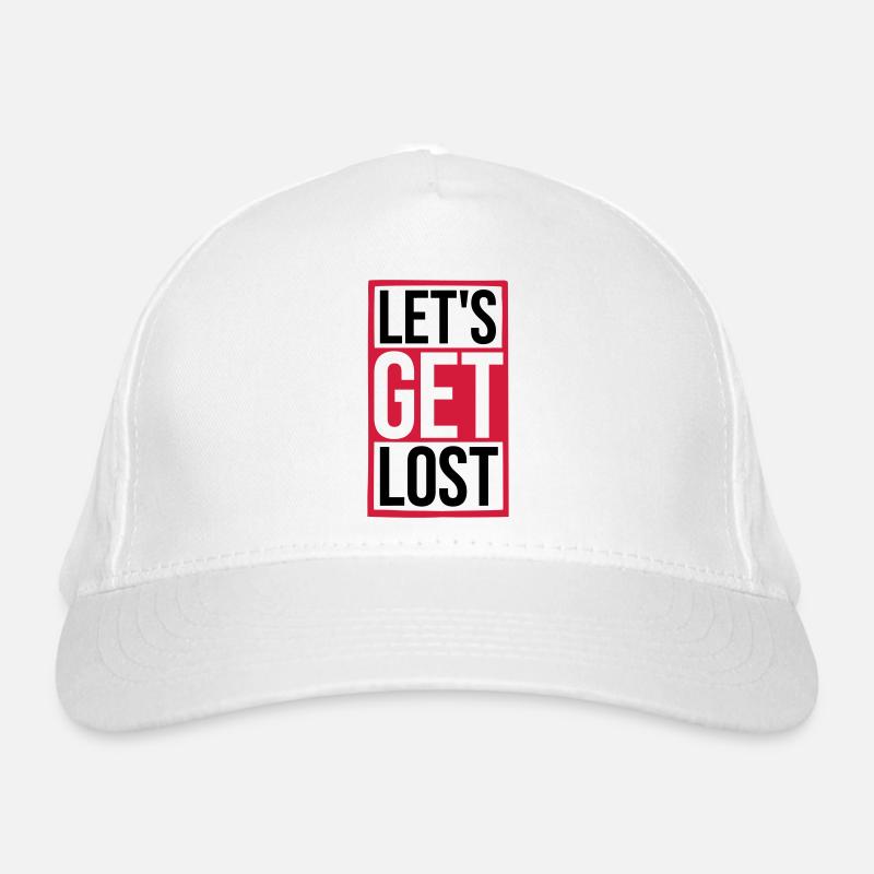 Voyagez perdez-vous Casquette classique bio