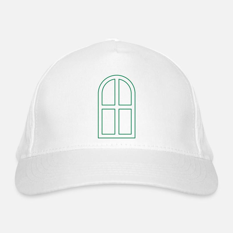 Fenêtre en arc ouverte Casquette classique bio