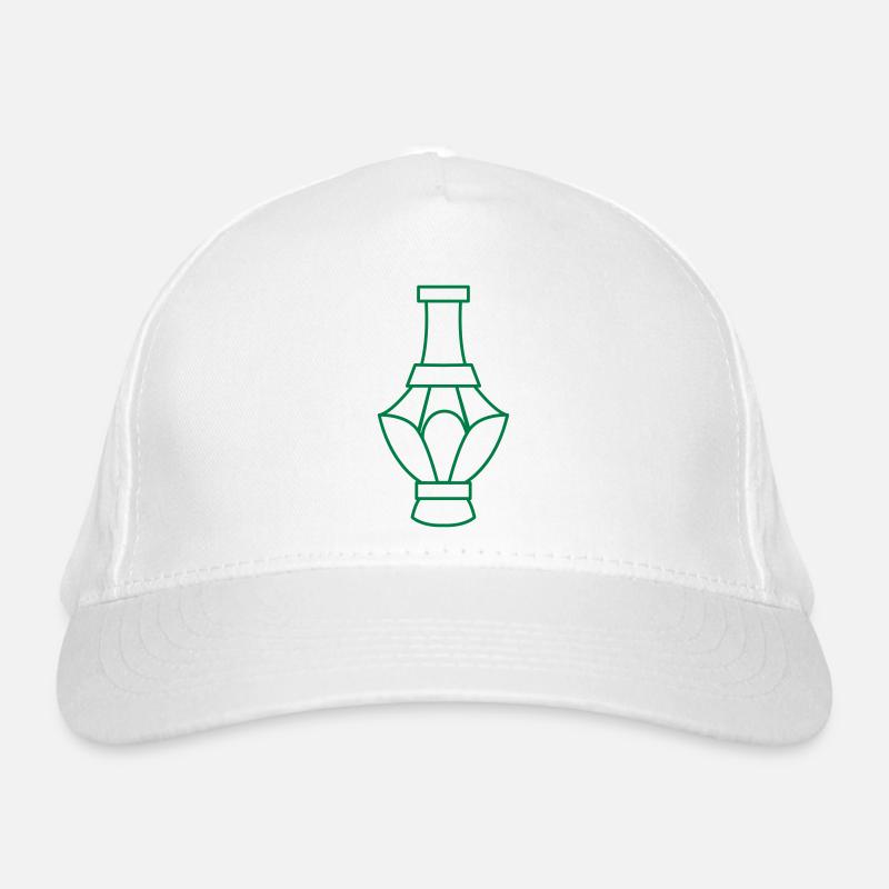 sculpted flower holding vase Organic Baseball Cap