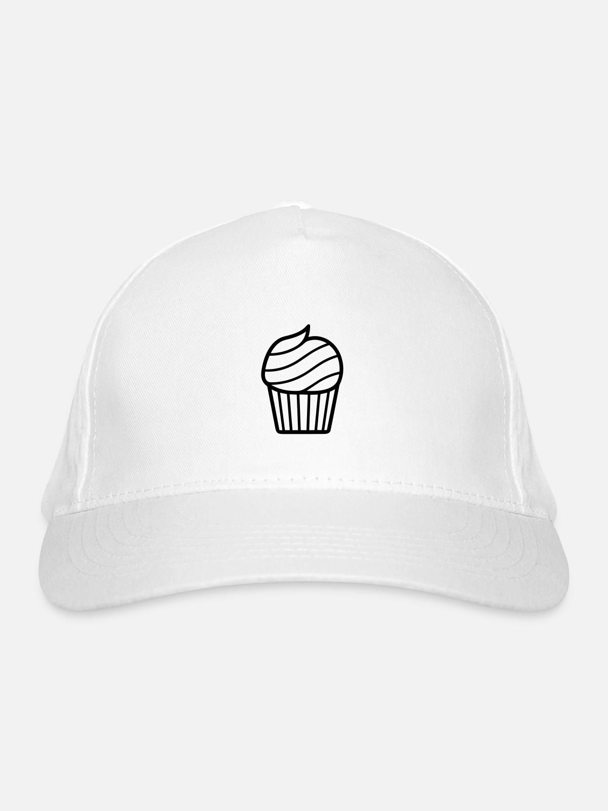 muffin - Casquette classique bio - blanc - Devant