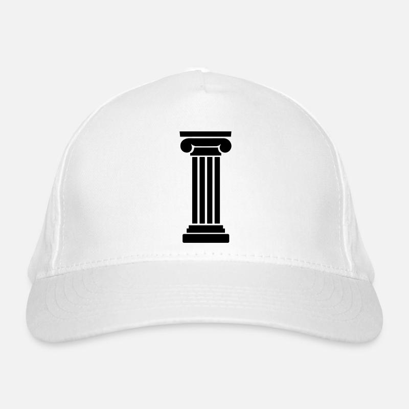 Griechische Säule Bio-Baseballkappe