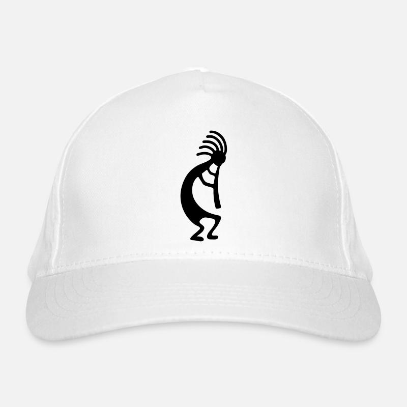 kokopelli joueur de flute symbole de musique Casquette classique bio