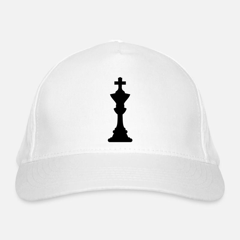 Chess silhouette Bio-Baseballkappe