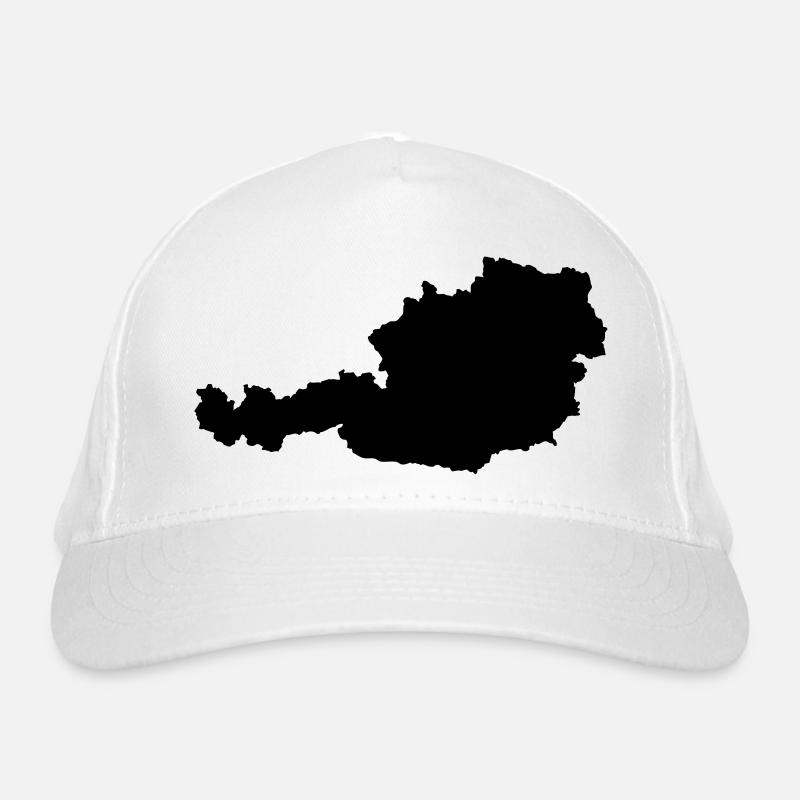 Autriche Carte Casquette classique bio