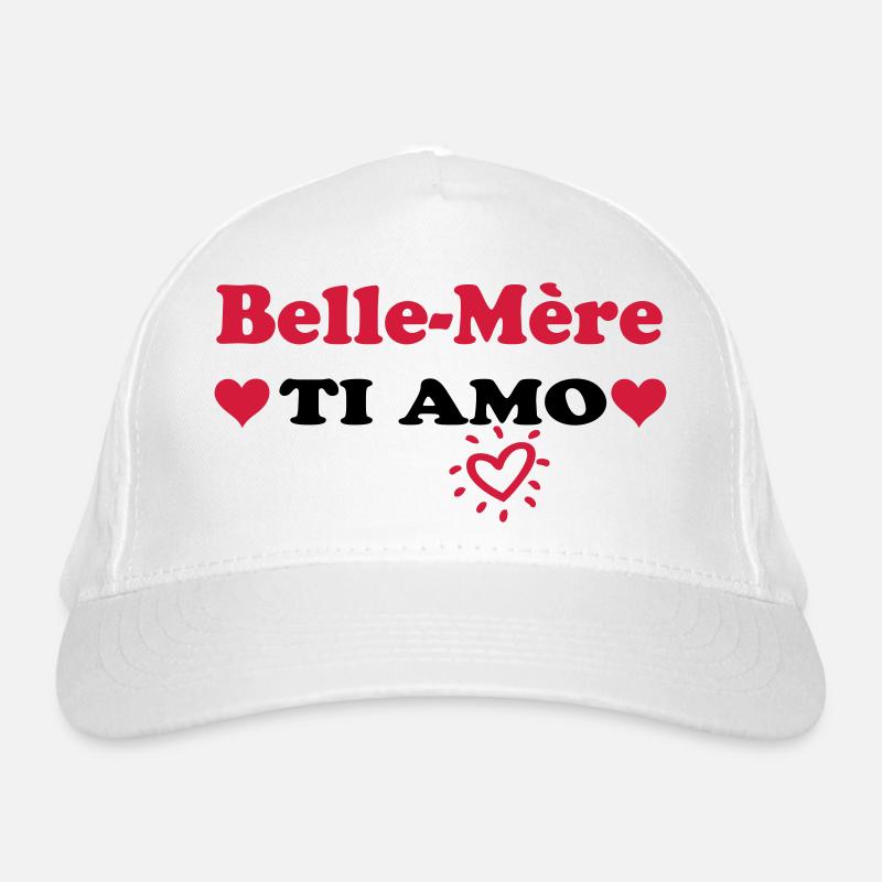 Schwiegermutter ti amo Bio-Baseballkappe