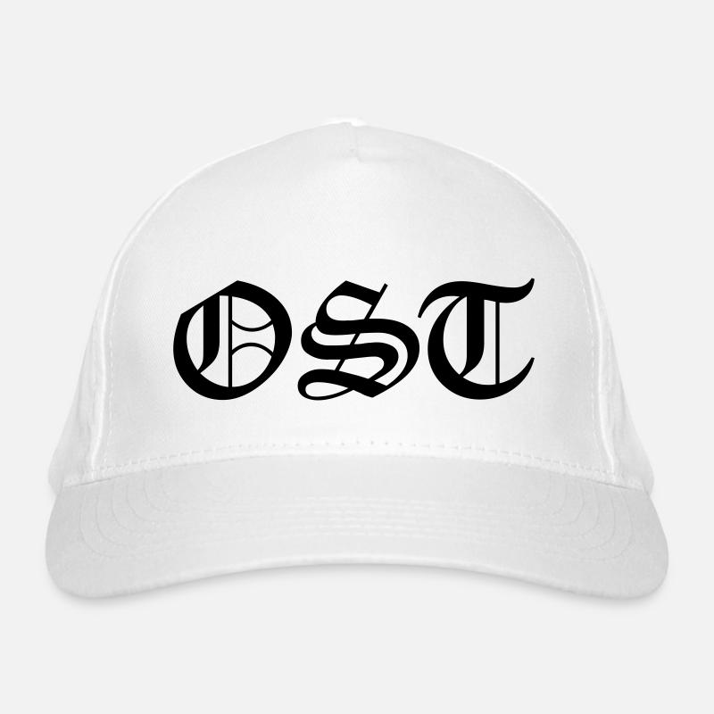 OST Schriftzug Bio-Baseballkappe