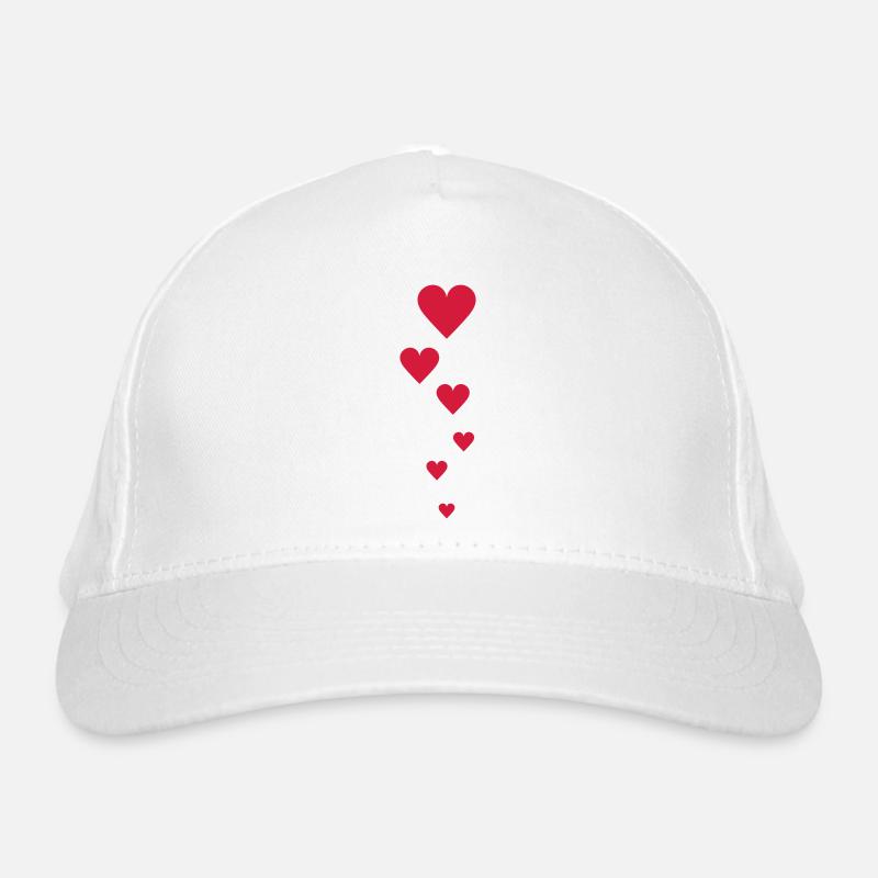 liebe Bio-Baseballkappe