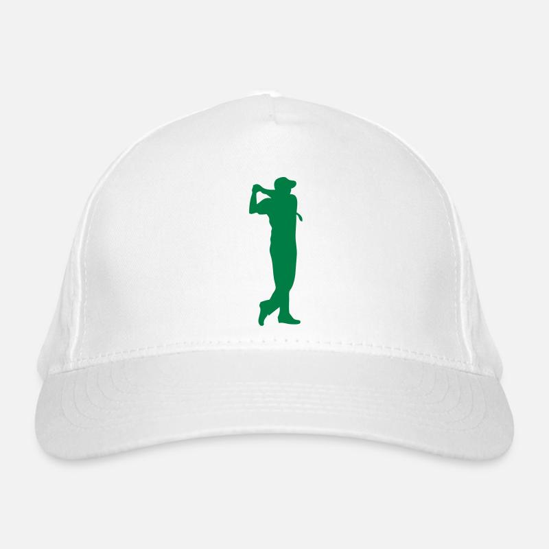 golf swing player player 210 Organic Baseball Cap