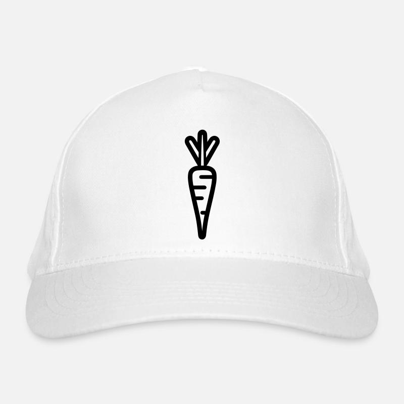 Karotte Bio-Baseballkappe