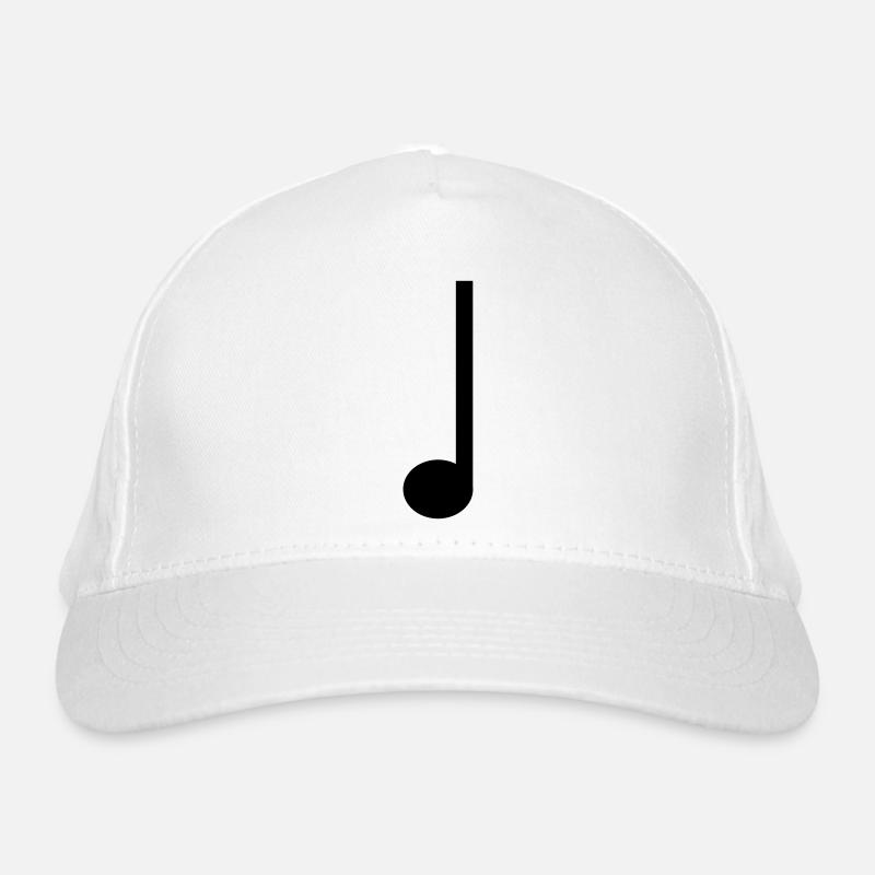 Musique de quart de note Casquette classique bio